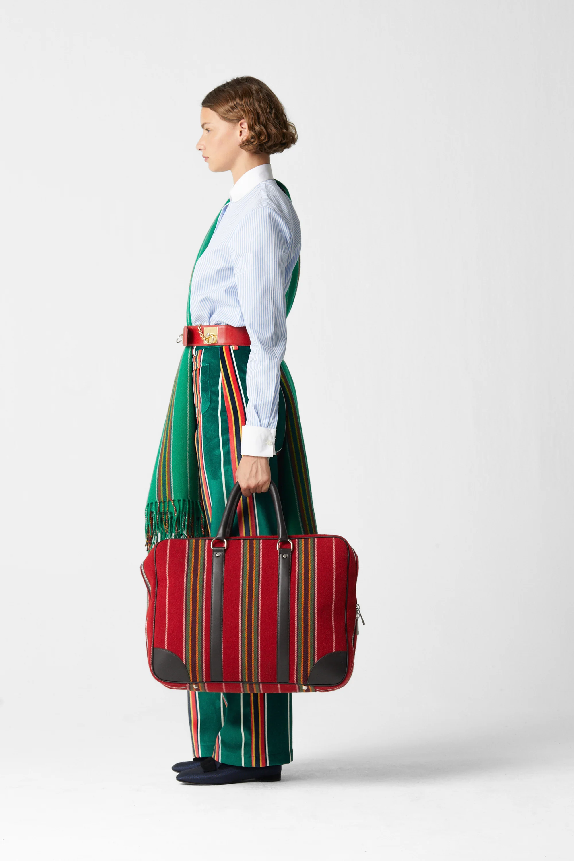Pippi Wool Suitcase Red - Image 6