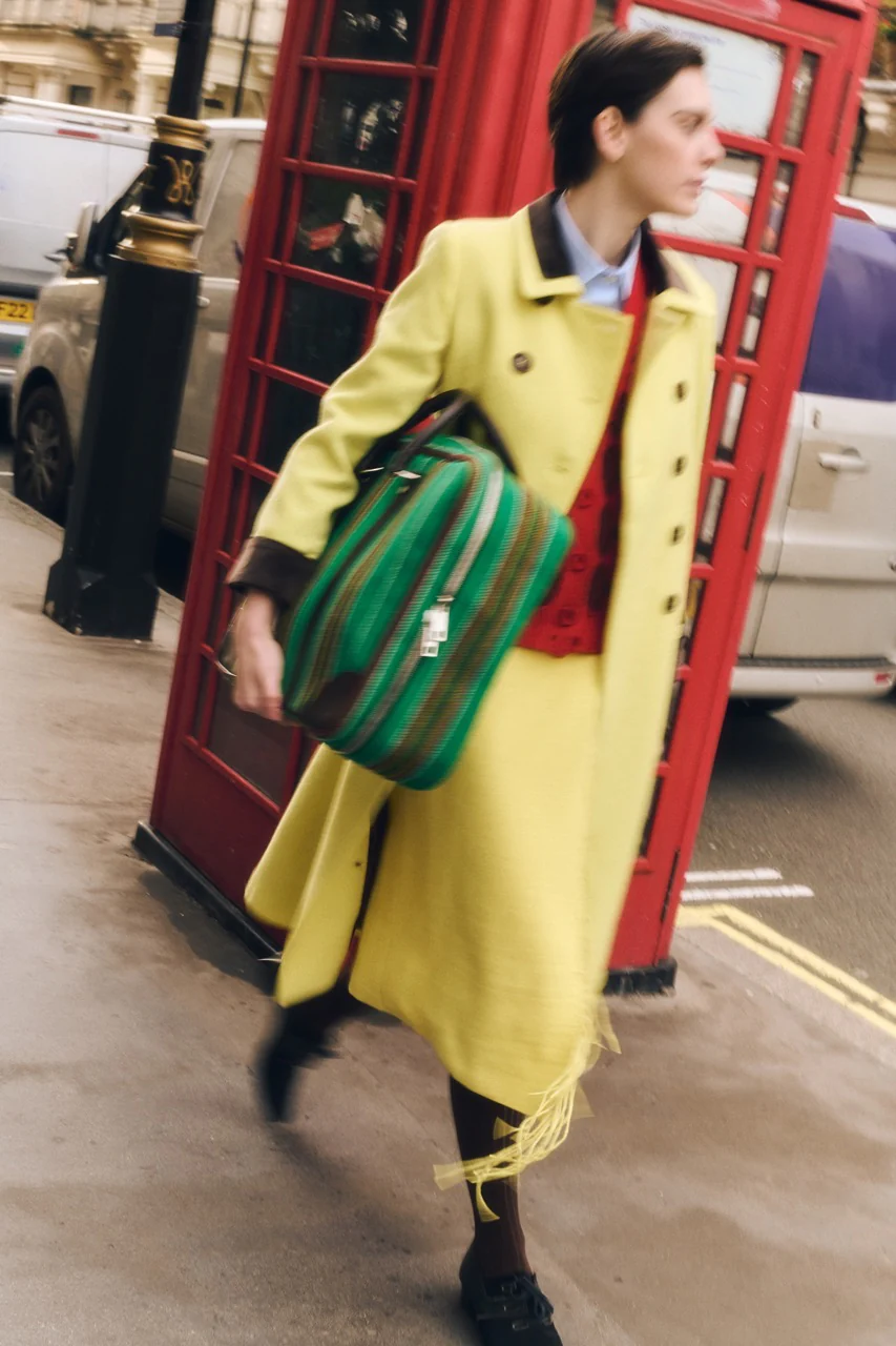 Pippi Wool Suitcase Green - Image 6