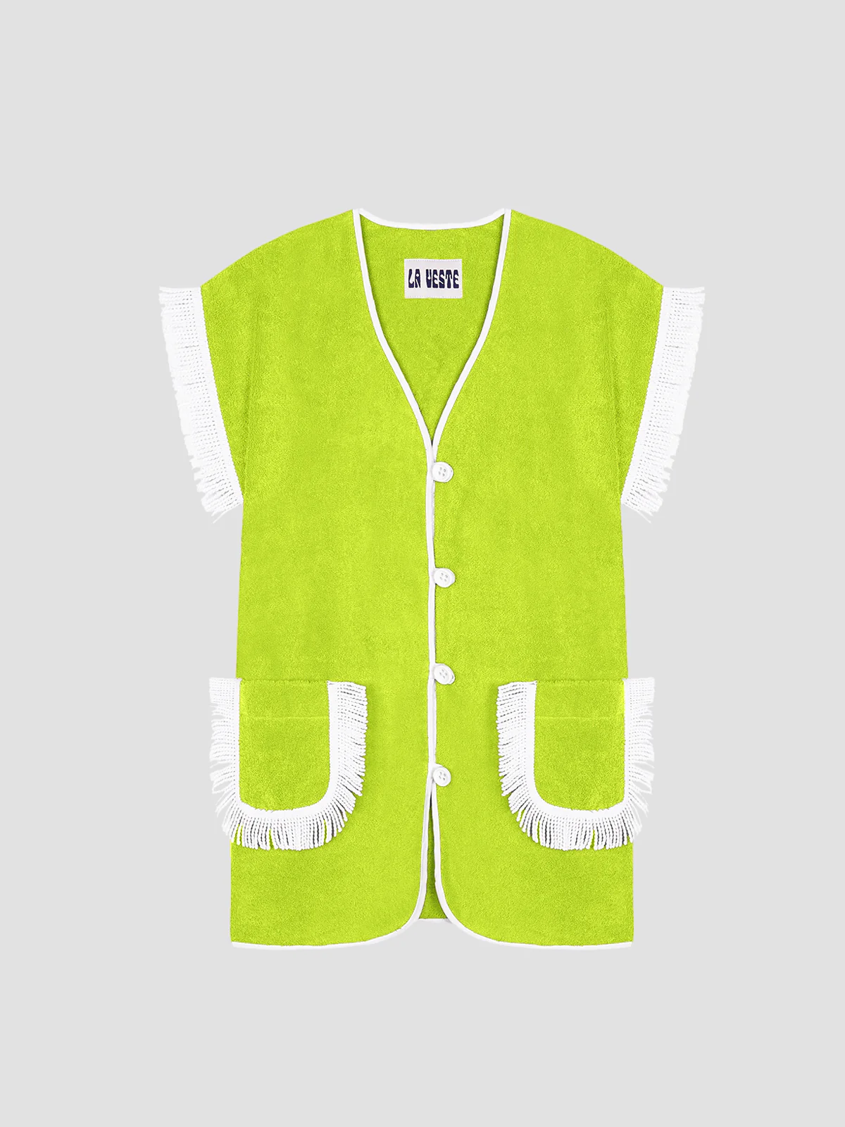 Pitaya Towel Dress Lime