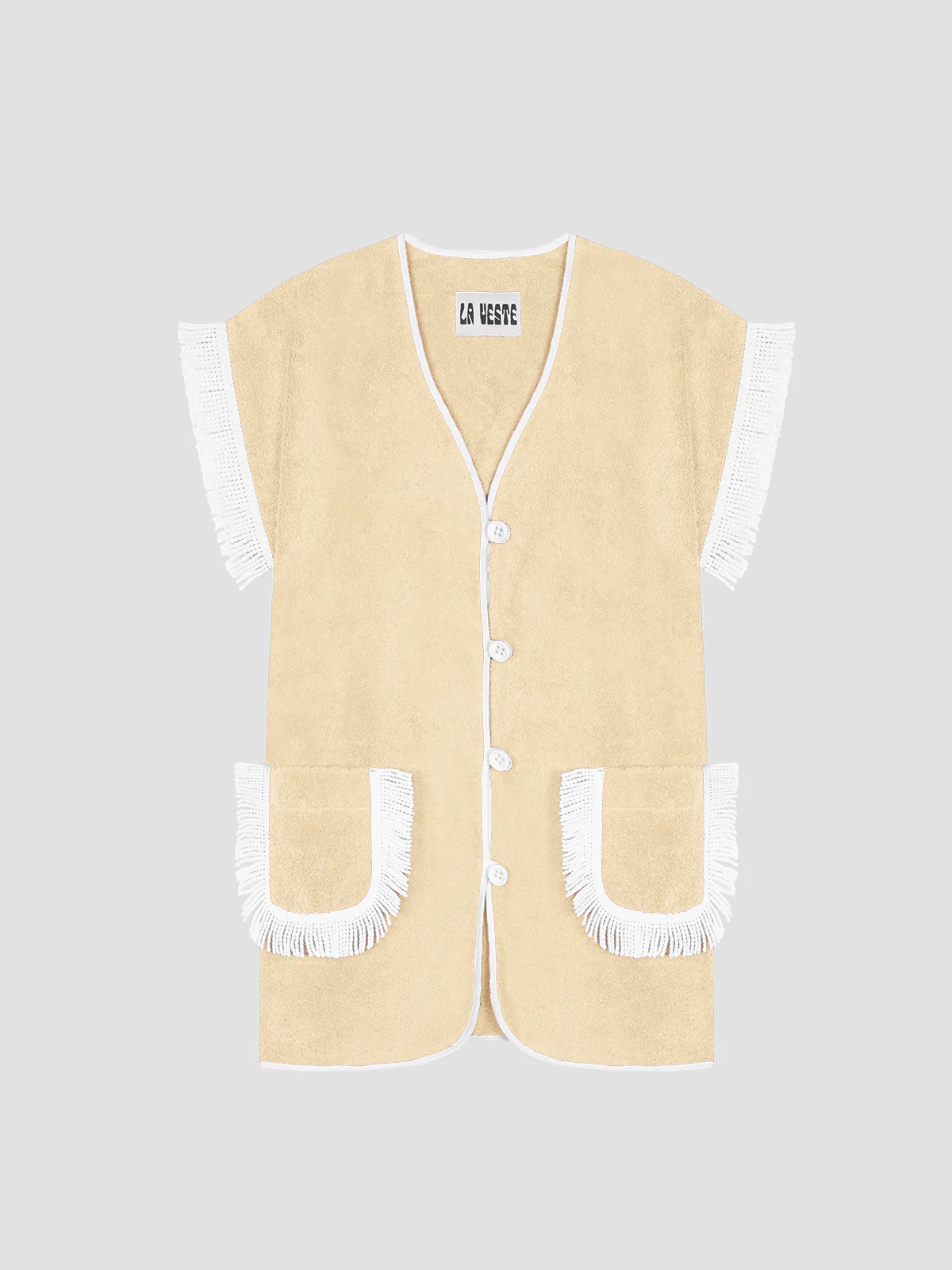 Pitaya Towel Dress Vanilla