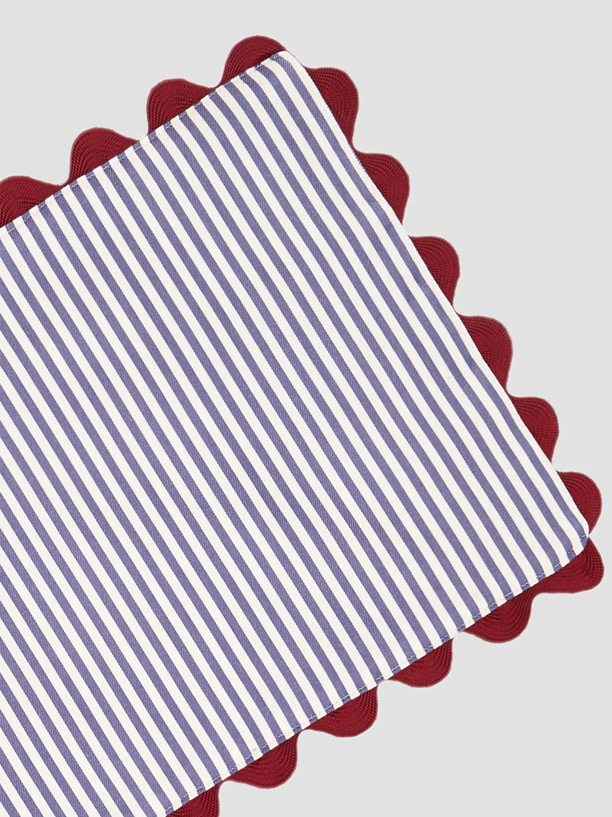 Placemat Vertical Stripe Blue - Image 2