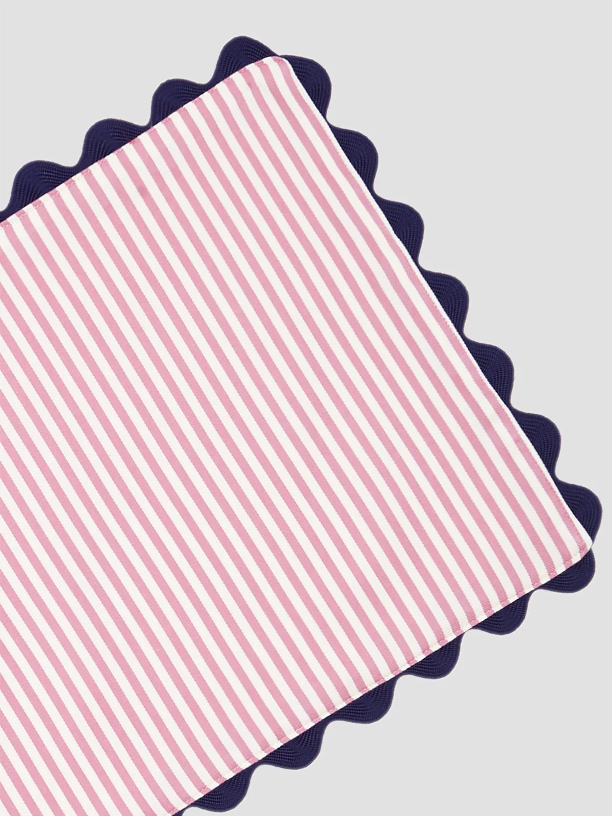 Placemat Vertical Stripe Pink - Image 2