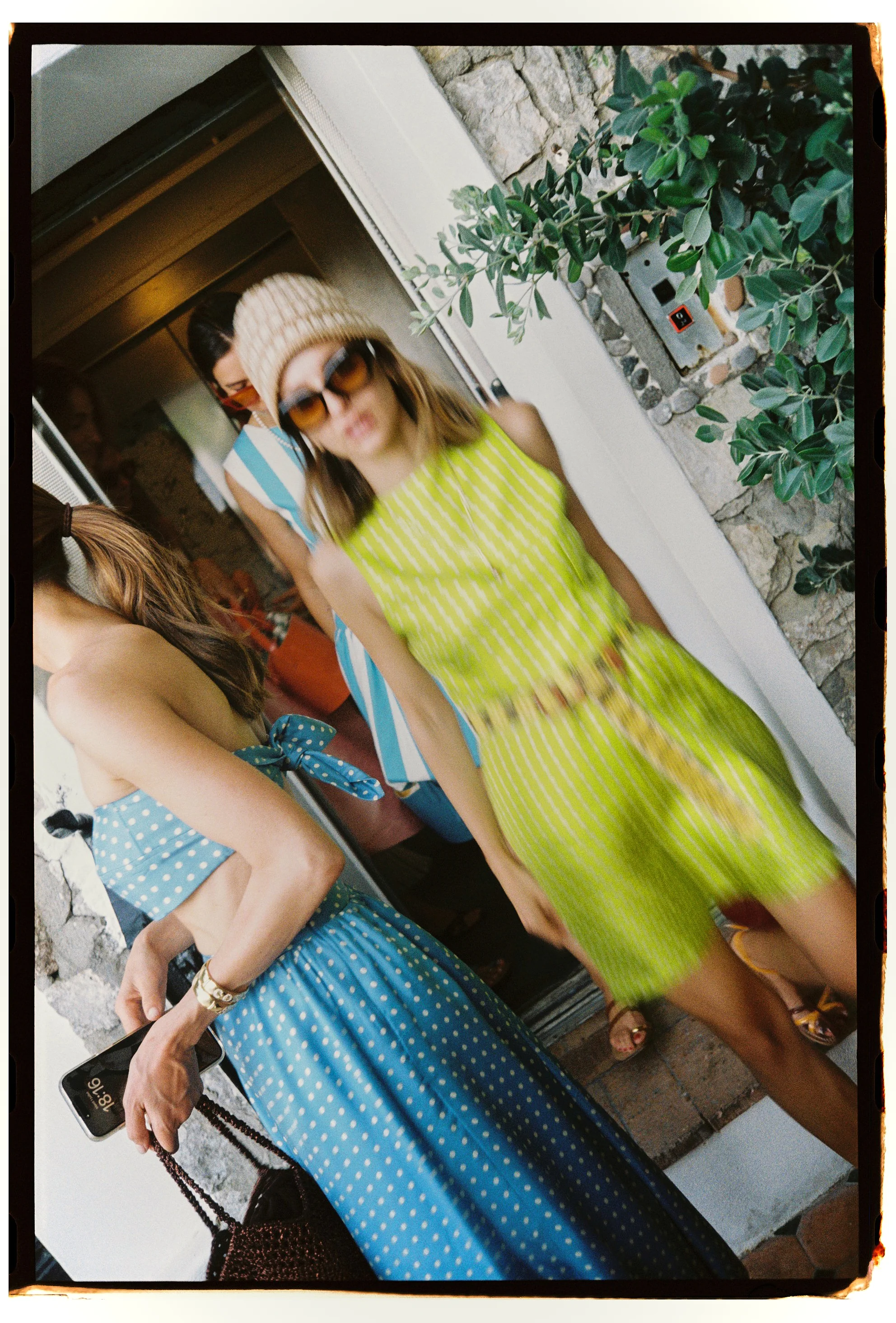 Sorbetto Mini Dress Silk Lime - Image 6