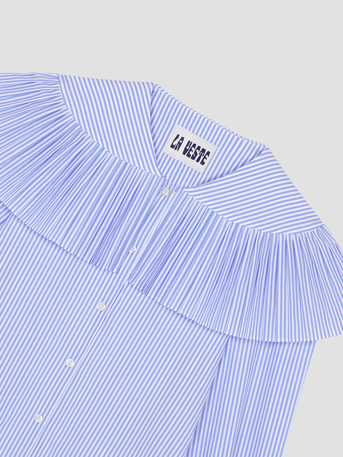 Tabla Shirt Stripe Blue - Image 6