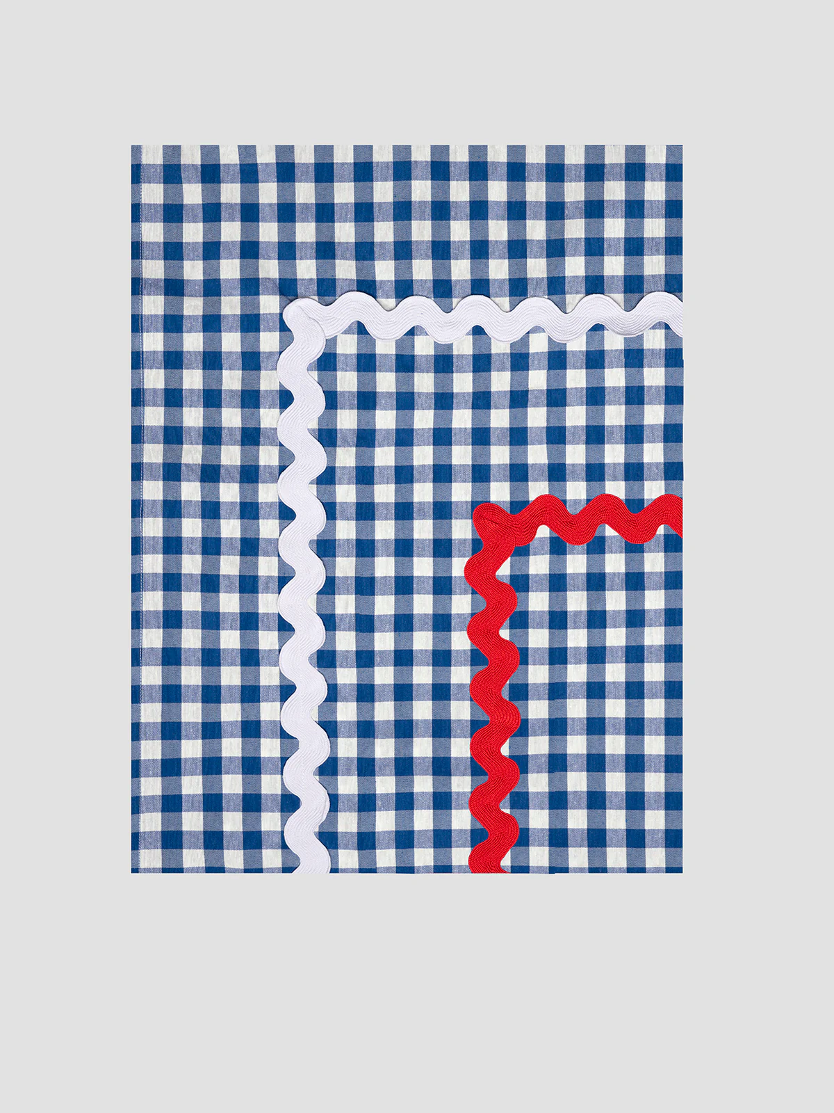 Tablecloth Check Blue