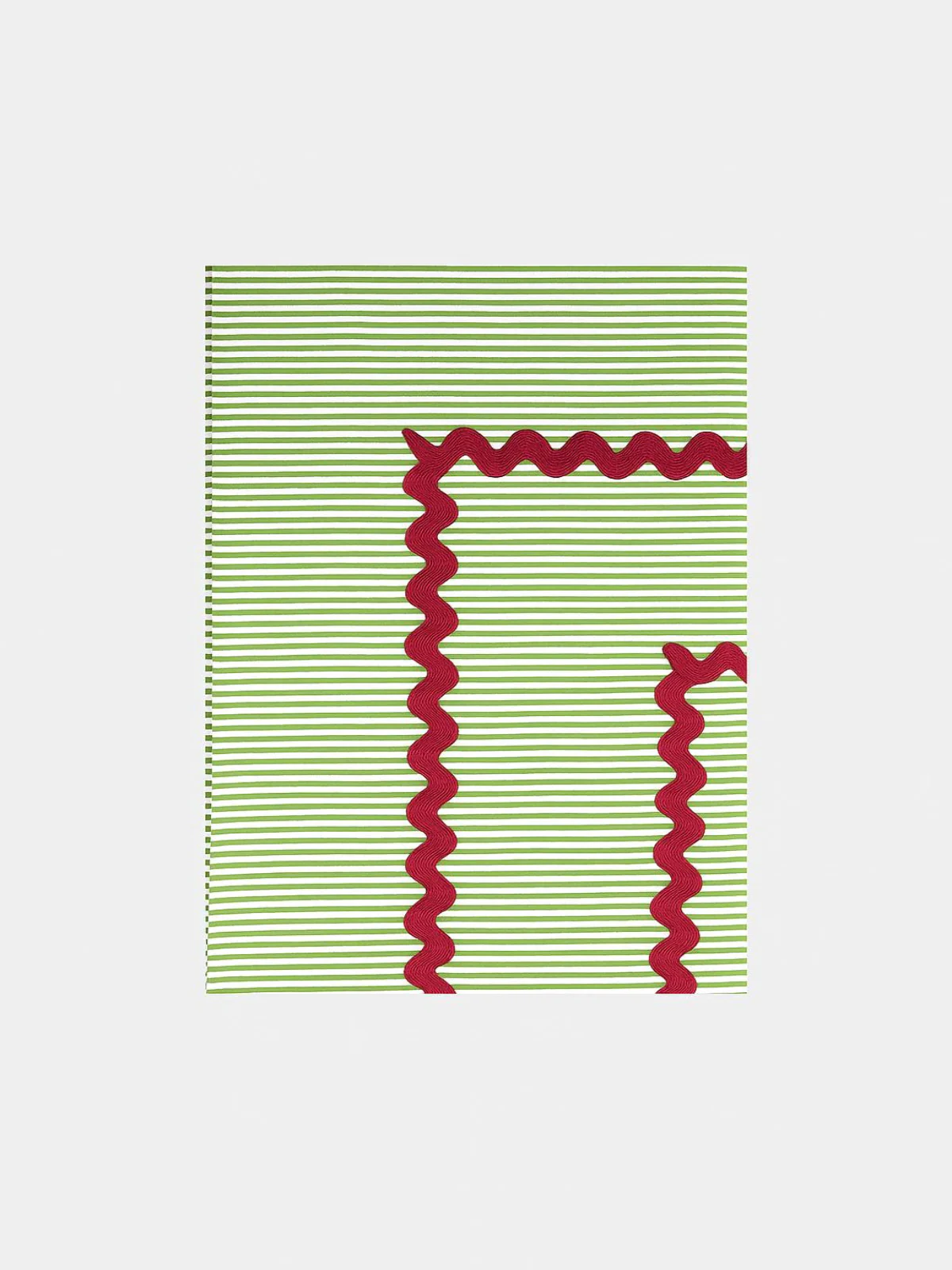 Tablecloth Vertical Striped Green