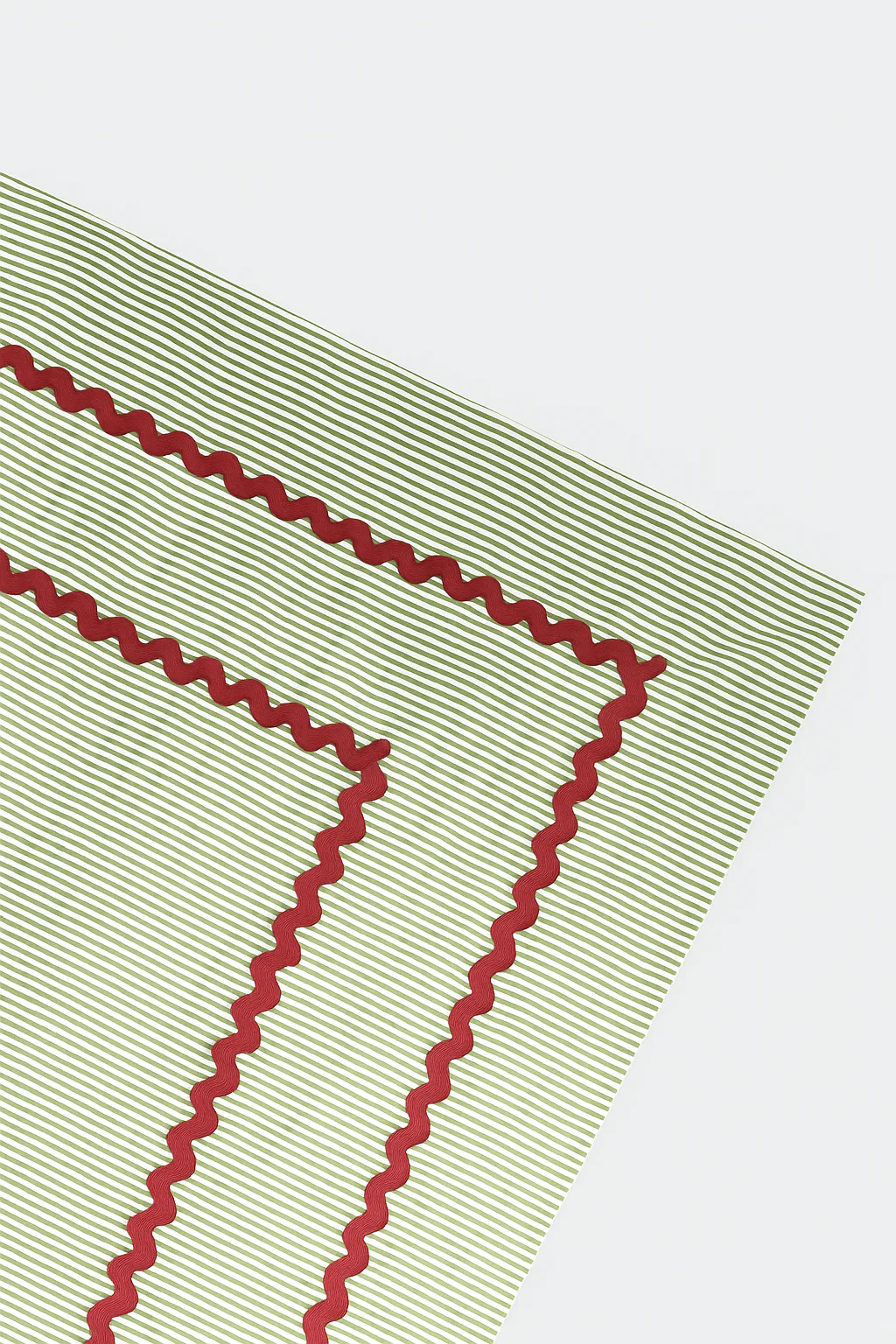 Tablecloth Vertical Striped Green - Image 4