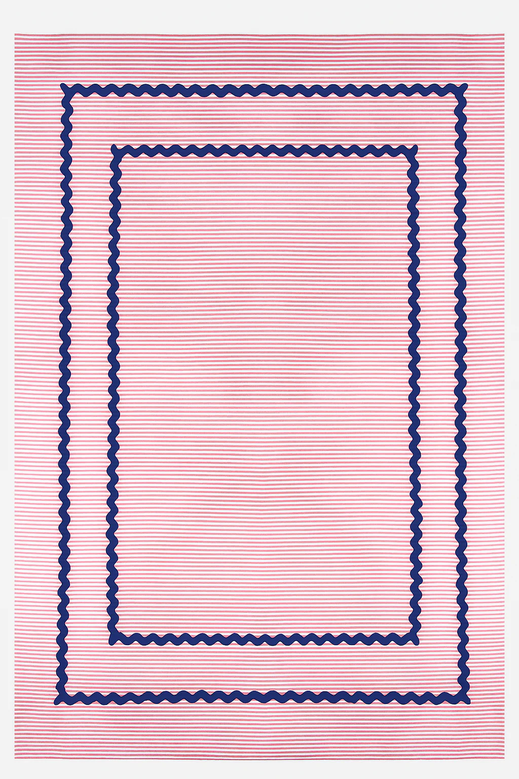 Tablecloth Vertical Striped Pink - Image 3