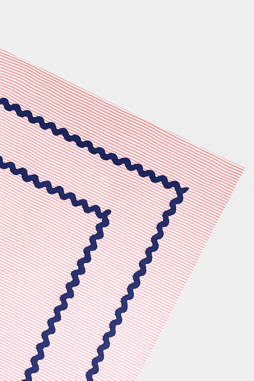 Tablecloth Vertical Striped Pink - Image 4